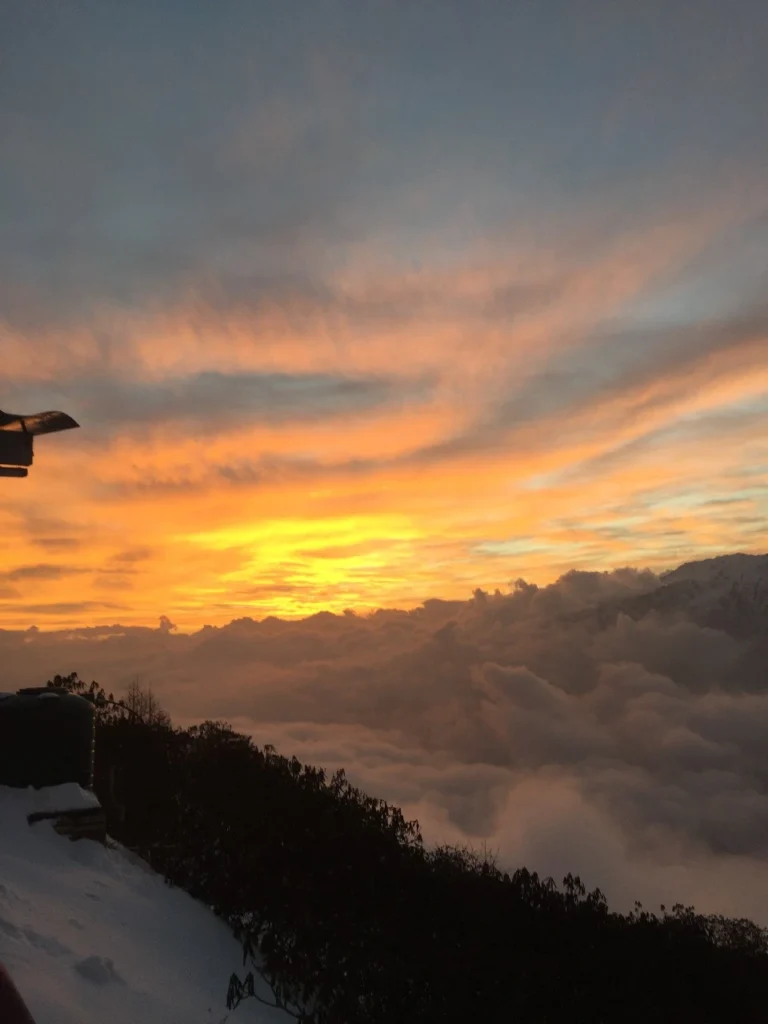 view from mardi high camp