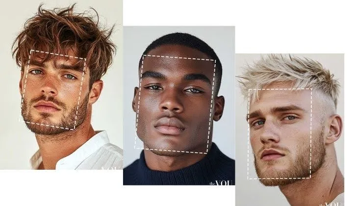 Oblong or Rectangle shaped face Mens each with unique hair cuts - Hair Cut for Mens in Pokhara Nepal