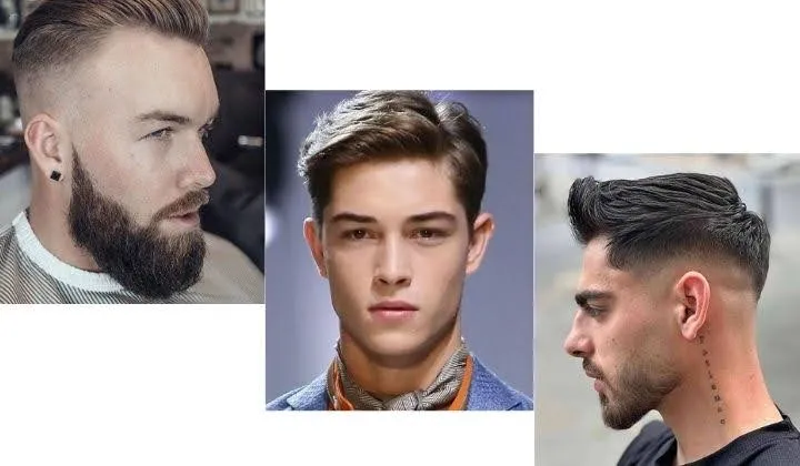 Oval shaped face Mens each with unique hair cuts - Hair Cut for Mens in Pokhara Nepal